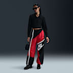 Nike Sportswear Women's Mid-Rise Loose Woven Open-Hem Pants